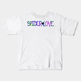 Spider Love V1 Kids T-Shirt